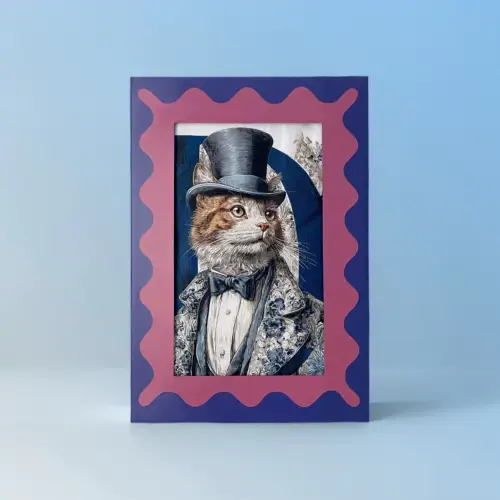 TailMuseum Alphabet Pet Art T-Shirt — Letter D (Personalised)