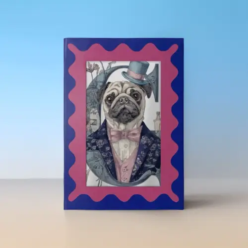 TailMuseum Alphabet Pet Art T-Shirt — Letter G (Personalised)