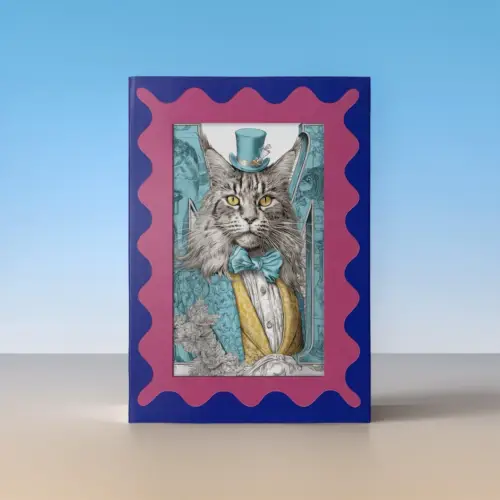 TailMuseum Alphabet Pet Art T-Shirt — Letter M (Personalised)