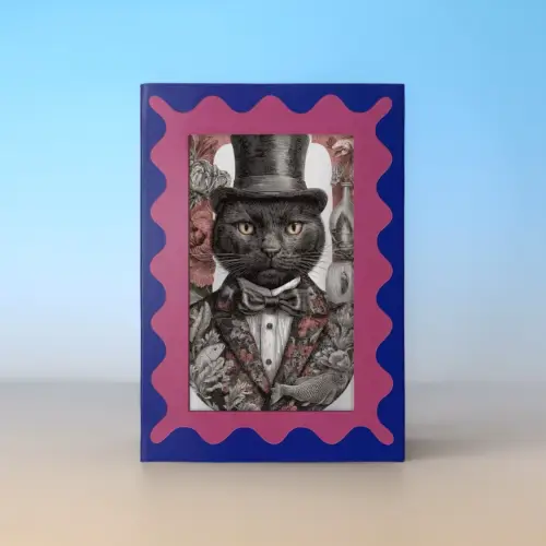 TailMuseum Alphabet Pet Art T-Shirt — Letter U (Personalised)